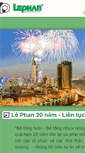 Mobile Screenshot of lephan.com.vn