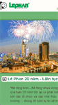 Mobile Screenshot of lephan.com